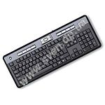 Изображение Клавиатура A4 KLS-50 X-Slim, Укр/Рус/Eng, PS/2, Black Фото Клавиатура A4 KLS-50 X-Slim, Укр/Рус/Eng, PS/2, Black