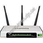 Фото Маршрутизатор TP-Link TL-WR941ND, WiFi, 1xWAN,IEEE 802.11b/g/n 300Mb, 4 port Lan 100