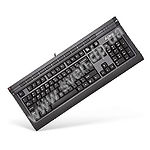 Изображение Клавиатура A4 KLS-45MU X-Slim, Укр/Рус/Eng, PS/2, USB+Audio port, Black Фото Клавиатура A4 KLS-45MU X-Slim, Укр/Рус/Eng, PS/2, USB+Audio port, Black