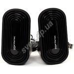 Изображение Акустическая система Smartfortec K5 black акустическая система 2*2W, USB Фото Акустическая система Smartfortec K5 black акустическая система 2*2W, USB