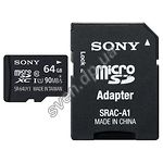 Изображение microSD XC 64Gb SONY Class10 UHS-I U1 (с переходником SR-64UY3A/T 90MB/s) Фото microSD XC 64Gb SONY Class10 UHS-I U1 (с переходником SR-64UY3A/T 90MB/s)