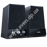 Изображение Акустическая система SVEN SPS-616 black, 2*2,5W speaker Фото Акустическая система SVEN SPS-616 black, 2*2,5W speaker