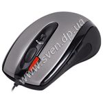 Изображение Мышка A4 X6-70D-1 GLaser PS/2+USB, 1 Wheel, 2x, 800cpi (Black-Silver) Фото Мышка A4 X6-70D-1 GLaser PS/2+USB, 1 Wheel, 2x, 800cpi (Black-Silver)