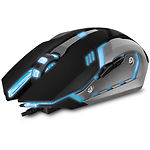 Изображение Мышка SVEN RX-G740 Gaming (black) USB, 5 key, 1 Wheel, 2400dpi, изменяемая подсветка Фото Мышка SVEN RX-G740 Gaming (black) USB, 5 key, 1 Wheel, 2400dpi, изменяемая подсветка