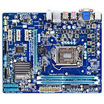 Фото Материнская плата GIGABYTE GA-H61M-S2V-B3, Intel H61, S-1155, 2*DDR3, VGA/DVI, PCIex16x, Audio 8ch,