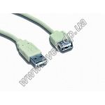 Изображение Кабель Maxxtro USB2.0 AM/AF-15ft, удлинитель 4.5 м прозрачный в блистере Фото Кабель Maxxtro USB2.0 AM/AF-15ft, удлинитель 4.5 м прозрачный в блистере