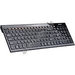 Изображение Клавиатура A4tech KX-100 USB, X-Key, Black Фото Клавиатура A4tech KX-100 USB, X-Key, Black