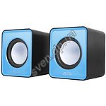 Изображение Акустическая система Gemix Mini blue, 2*3W speaker, USB Фото Акустическая система Gemix Mini blue, 2*3W speaker, USB