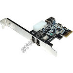 Изображение Контроллер STLab F-360 (PCI-E на 2+1 порта IEEE-1394 VIA VT6315) Фото Контроллер STLab F-360 (PCI-E на 2+1 порта IEEE-1394 VIA VT6315)