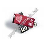 Изображение USB Flash 16GB GOODRAM Cube Red PD16GH2GRCURR9+G, 17MB/s Read 9MB Write) Фото USB Flash 16GB GOODRAM Cube Red PD16GH2GRCURR9+G, 17MB/s Read 9MB Write)