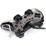 Фото Game pad Gembird JPD-FFB-M (13кн., 4поз.перекл., 2мини-джойстика, USB/PS2)