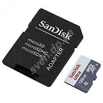 Изображение microSD XC 128 GB SanDisk Ultra Class 10 UHS-I (c переходником на SD, SDSQUNS-128G-GN6TA) Фото microSD XC 128 GB SanDisk Ultra Class 10 UHS-I (c переходником на SD, SDSQUNS-128G-GN6TA)