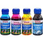 Изображение Комплект чернил WWM для Epson L605/L4150/L1455 Пигментные/Водорастворим 4х100г BP/C/M/Y(E26/64SET4-2 Фото Комплект чернил WWM для Epson L605/L4150/L1455 Пигментные/Водорастворим 4х100г BP/C/M/Y(E26/64SET4-2