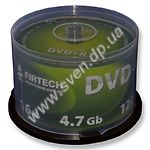 Фото DVD-R Firtech 4.7Gb 16x Cake 50 pcs Matt Silver (90030)