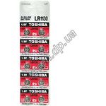 Изображение Батарейка TOSHIBA LR1130 (G10/389) Alkaline (LR1130-B10-T) 1.5V (10шт/blister) поштучно Фото Батарейка TOSHIBA LR1130 (G10/389) Alkaline (LR1130-B10-T) 1.5V (10шт/blister) поштучно