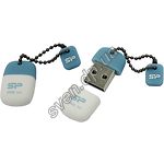 Изображение USB Flash 16Gb SILICON POWER Jewel J07 USB 3.0 Blue SP016GBUF3J07V1B) Фото USB Flash 16Gb SILICON POWER Jewel J07 USB 3.0 Blue SP016GBUF3J07V1B)