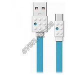 Изображение Кабель REMAX PC-01a Lego USB-Type-C 1,2м Blue Фото Кабель REMAX PC-01a Lego USB-Type-C 1,2м Blue