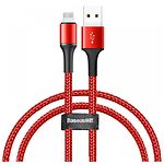 Фото Кабель Baseus CALGH-C09 Halo USB/Lightning 2м Red 1.5A