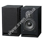 Изображение Акустическая система SVEN SPS-700 black, 2x20 Вт, деревянный корпус Фото Акустическая система SVEN SPS-700 black, 2x20 Вт, деревянный корпус