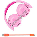 Изображение JBL JR300BT Pink (JBLJR300BTPIK), наушники накладные Bluetooth Фото JBL JR300BT Pink (JBLJR300BTPIK), наушники накладные Bluetooth