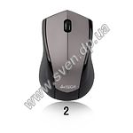 Фото Мышка A4 G9-400-2 RADiO , Радиус действия до 15 м, USB, 1 Wheel, 2000cpi (gray)