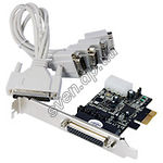 Изображение Контроллер STLab CP-130 (PCI-E - POS 4 канала RS232 (COM) 16C950 UART OXPCIe954-FBAG) Фото Контроллер STLab CP-130 (PCI-E - POS 4 канала RS232 (COM) 16C950 UART OXPCIe954-FBAG)