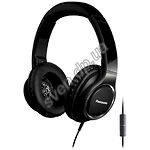 Фото PANASONIC RP-HD6MGC-K, наушники накладные с микрофоном