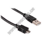 Изображение Кабель Maxxter UF-AMM-6 1.8м, USB2.0 AM/B micro-USB, феррофильтр Фото Кабель Maxxter UF-AMM-6 1.8м, USB2.0 AM/B micro-USB, феррофильтр