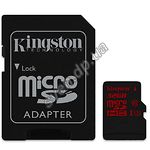 Изображение microSD HC 32GB KINGSTON UHS U3 Class10 (с переходником на SD SDCA3/32GB) Фото microSD HC 32GB KINGSTON UHS U3 Class10 (с переходником на SD SDCA3/32GB)