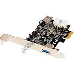 Изображение Контроллер STLab U-720 (PCI-E на 1+1 порт USB3.0 NEC µPD720202) Фото Контроллер STLab U-720 (PCI-E на 1+1 порт USB3.0 NEC µPD720202)