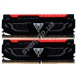 Фото DDR-4 2шт x 8GB 2666МГц Patriot Viper LED Red (PVLR416G266C5K)