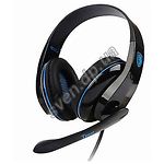 Изображение Sades SA-701 Black/Blue гарнитура Фото Sades SA-701 Black/Blue гарнитура