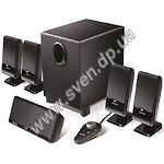 Фото Комплект акустики Edifier M1550 (black) Home Theatre 10W Woofer+5*4W, проводное ДУ