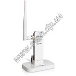 Фото Адаптер сетевой TP-Link TL-WN722NС, WiFi 802.11b/g/n 150Mbps, USB2.0, съемная антенна, крэдл
