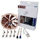 Изображение Вентилятор 140мм Noctua NF-P14FLX 140x140x25мм, 1200 об/мин, 3pin Фото Вентилятор 140мм Noctua NF-P14FLX 140x140x25мм, 1200 об/мин, 3pin