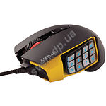 Изображение Мышка Corsair Scimitar PRO RGB Black+Yellow (CH-9304011-EU) Фото Мышка Corsair Scimitar PRO RGB Black+Yellow (CH-9304011-EU)