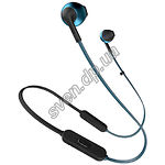 Изображение JBL TUNE T205BT Blue (JBLT205BTBLU), наушники вкладыши беспроводные Фото JBL TUNE T205BT Blue (JBLT205BTBLU), наушники вкладыши беспроводные