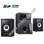 Изображение Акустическая система F&D A555U, 2.1 28W Woofer + 2*14W speaker, USB/CARD (SD/MMC/MS) ридер, ДУ Фото Акустическая система F&D A555U, 2.1 28W Woofer + 2*14W speaker, USB/CARD (SD/MMC/MS) ридер, ДУ