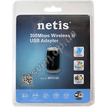 Изображение Адаптер сетевой NETIS WF2123. WiFi 300Мбит/с, 802.11n, USB Фото Адаптер сетевой NETIS WF2123. WiFi 300Мбит/с, 802.11n, USB