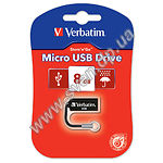 Изображение USB Flash - 8GB (Verbatim {44049} Micro USB Drive, USB 2.0, black) Фото USB Flash - 8GB (Verbatim {44049} Micro USB Drive, USB 2.0, black)