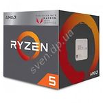 Изображение CPU AMD Ryzen 5 2400G, 3.6/3.9GHz, Socket-AM4 Box (YD2400C5FBBOX) Фото CPU AMD Ryzen 5 2400G, 3.6/3.9GHz, Socket-AM4 Box (YD2400C5FBBOX)