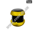 Изображение Divoom ITour-20 USB (gold) Акустическая система 2,8W speaker, внутрeнн.аккумулятор, mini-jack + USB Фото Divoom ITour-20 USB (gold) Акустическая система 2,8W speaker, внутрeнн.аккумулятор, mini-jack + USB
