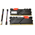Изображение DDR-4 2шт x 8GB 3200МГц GEIL EVO X RGB 1.35V 16-18-18-36 (GEXB416GB3200C16ADC) Фото DDR-4 2шт x 8GB 3200МГц GEIL EVO X RGB 1.35V 16-18-18-36 (GEXB416GB3200C16ADC)
