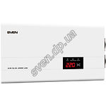Изображение Стабилизатор SVEN AVR SLIM-2000 LCD, 1200Вт, 140-260В, 230+/-8%, цифровой вольтметр, 2евророзетки Фото Стабилизатор SVEN AVR SLIM-2000 LCD, 1200Вт, 140-260В, 230+/-8%, цифровой вольтметр, 2евророзетки