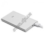 Изображение Внешний аккумулятор Power Bank XIAOMI Mi Power 5000 mAh Silver Ultra Thin (NDY-02-AM-SL) Фото Внешний аккумулятор Power Bank XIAOMI Mi Power 5000 mAh Silver Ultra Thin (NDY-02-AM-SL)