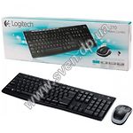 Клавиатура + мышь Logitech MK270 black Wireless - фото