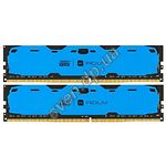 Изображение DDR-4 2шт x 8GB 2400МГц Goodram Iridium Blue (IR-B2400D464L15S/16GDC) Фото DDR-4 2шт x 8GB 2400МГц Goodram Iridium Blue (IR-B2400D464L15S/16GDC)