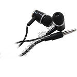 Изображение SERTEC MX-17 MP3 наушники для плеера (black/silver), тканевая оплетка Фото SERTEC MX-17 MP3 наушники для плеера (black/silver), тканевая оплетка