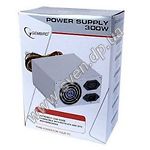 Изображение Блок питания Gembird CCC-PSU1B, 300W ATX 24+4pin Фото Блок питания Gembird CCC-PSU1B, 300W ATX 24+4pin