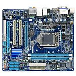 Фото Материнская плата GIGABYTE GA-H55M-S2H, Intel H55, S-1156, DDRIII, PCIex16x, D-Sub,DVI,HDMI, S-ATA-